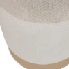 Islen poef met draaivoet boucle beige