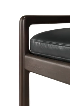 Jack bank 150 - zwart leer