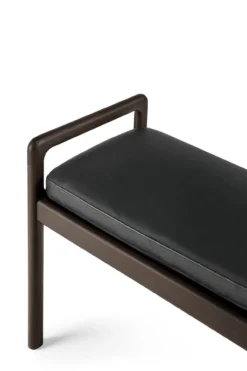 Jack bank 150 - zwart leer