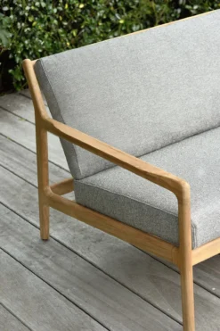 Jack outdoor bank 180 - teak - off white