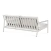 Jack sofa 178cm - wit aluminium - compleet - off white kussens