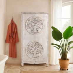 Jai - Mangohouten Kledingkast Tree of Life