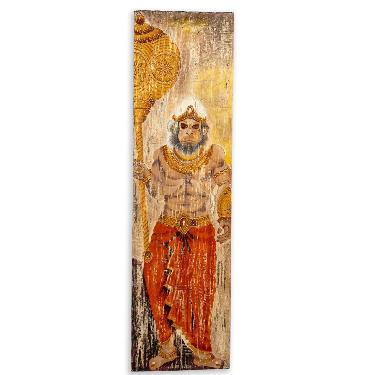 Jali - Teakhouten Wandpaneel Hanuman 195cm