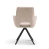 Jasmine draaistoel arm beige