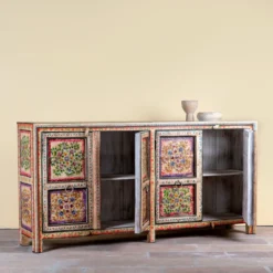 Jayvyn - Handbeschilderd Oud Houten Dressoir