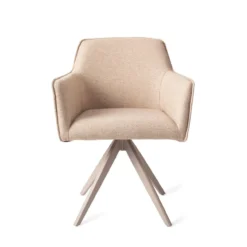 Jesper Home Eetkamerstoel Hofu - Turn Beige Wild Walnut