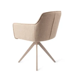 Jesper Home Eetkamerstoel Hofu - Turn Beige Wild Walnut