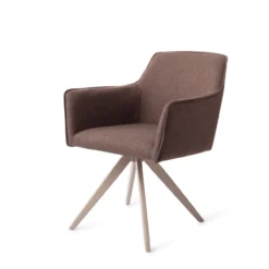 Jesper Home Eetkamerstoel Hofu - Turn Beige Potters Clay