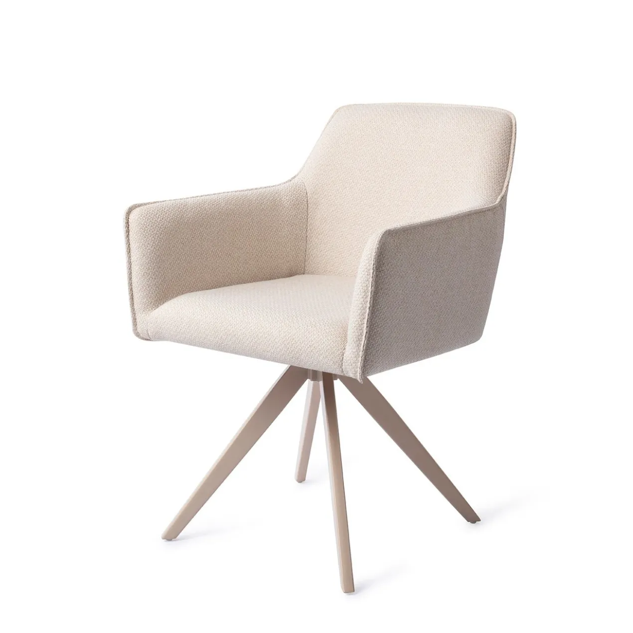 Jesper Home Eetkamerstoel Hofu - Turn Beige Enoki