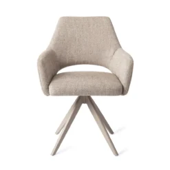 Jesper Home Eetkamerstoel Yanai - Turn Beige Biscuit Beach