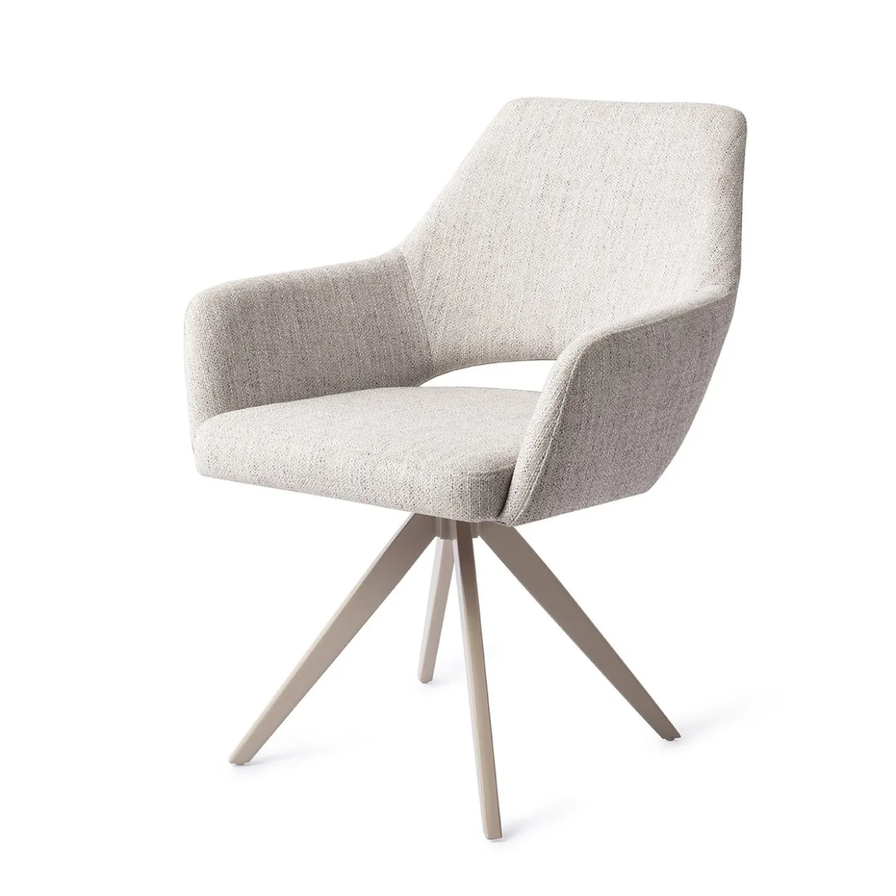 Jesper Home Eetkamerstoel Yanai - Turn Beige Pigeon