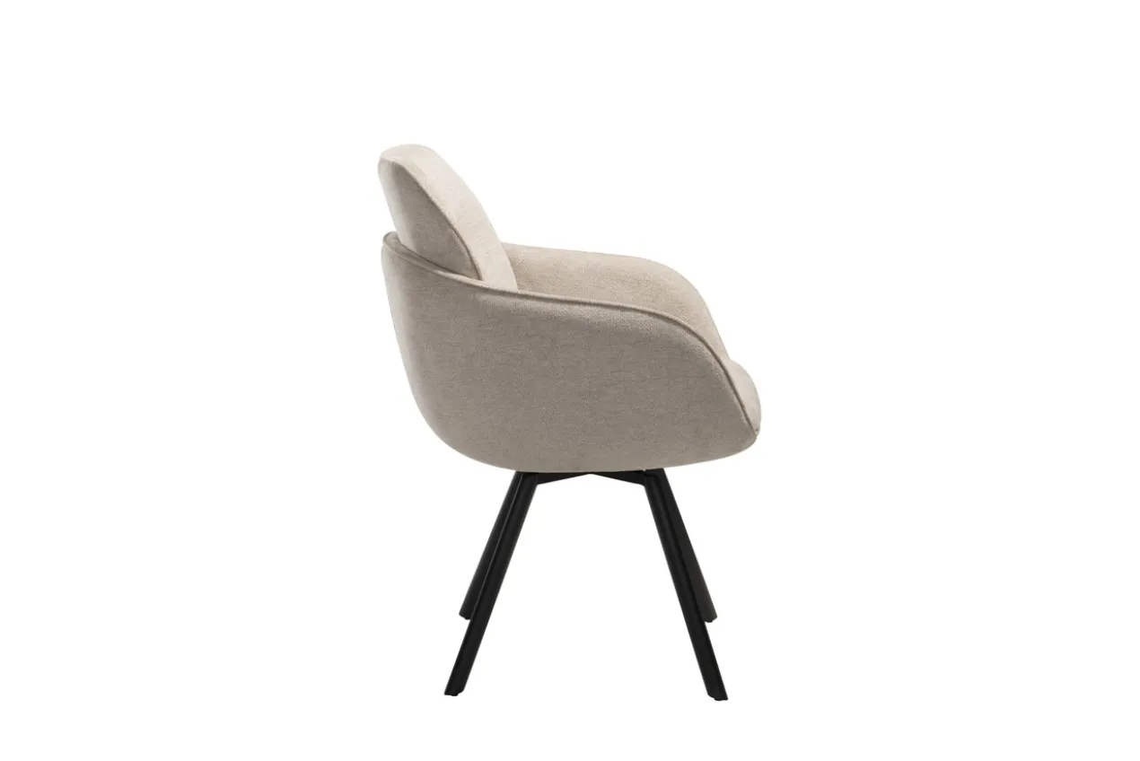 Jessie draaistoel beige