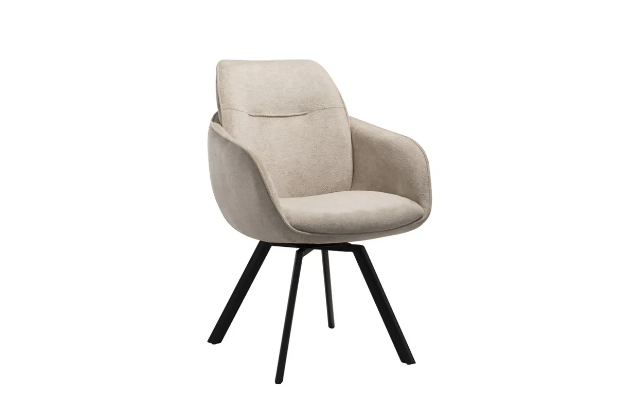 Jessie draaistoel beige
