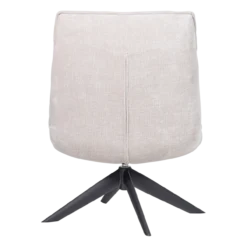 Jouke draaifauteuil chenille structuur naturel [fsc]