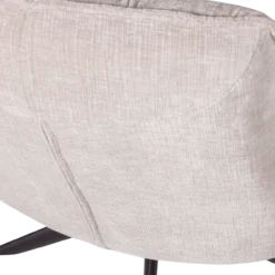 Jouke draaifauteuil chenille structuur naturel [fsc]