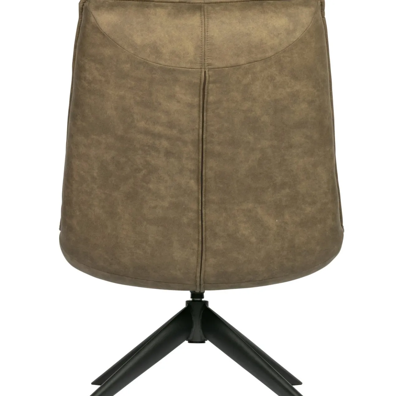 Jouke draaifauteuil leerlook groen