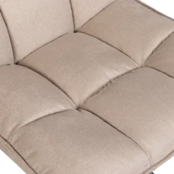 Jouke draaifauteuil zand [fsc]