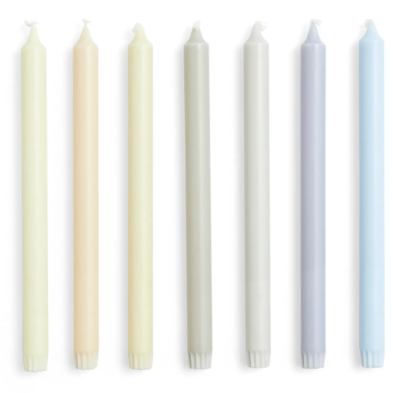 Kaars Gradient Neutrals - set van 7