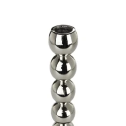 Kaars houder bubbles one shine zilver