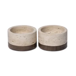 Kaarshouder Travertine S