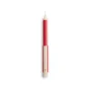 Kaars Pattern red/bordeaux - set van 4