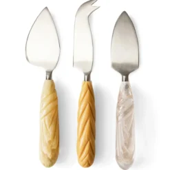 Kaasmesjes cream - set van 3