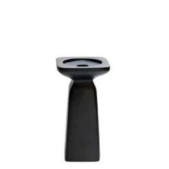 Kandelaar Calama M black L10 x B10 x H18 cm