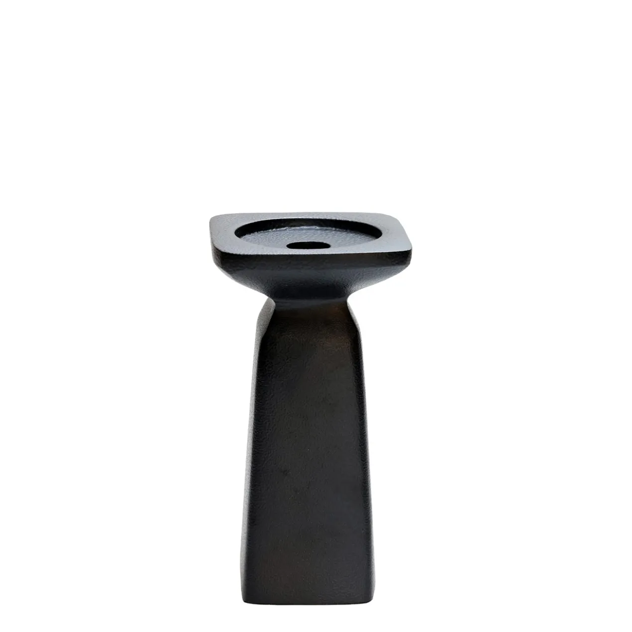 Kandelaar Calama M black L10 x B10 x H18 cm