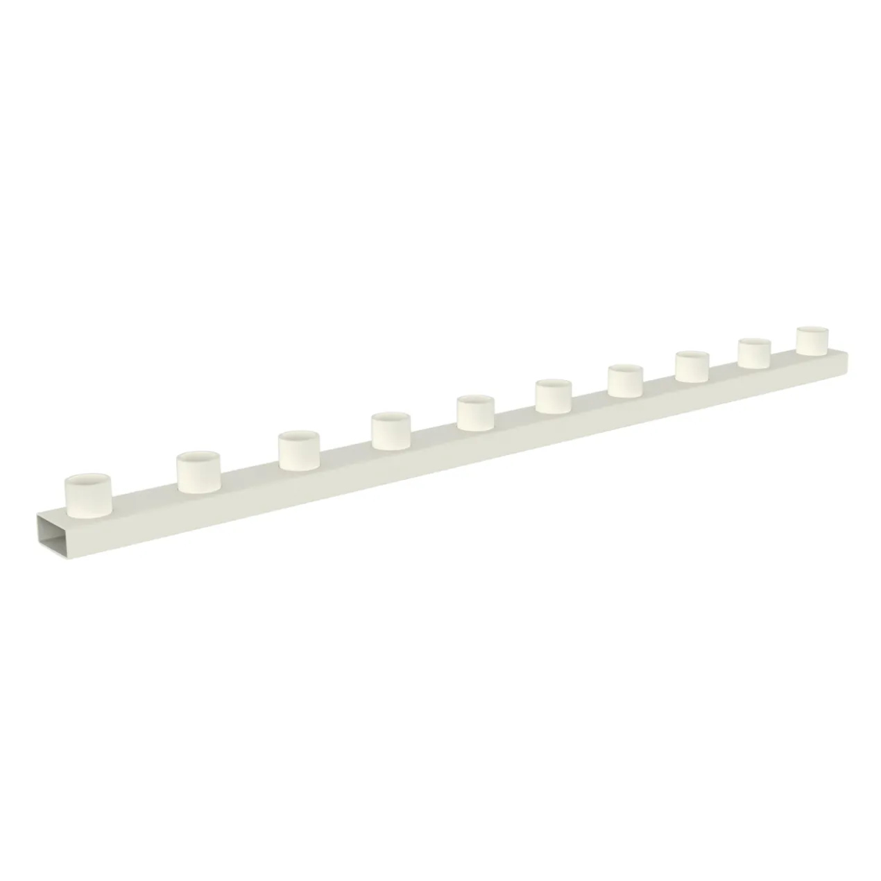Kandelaar Candro 10 kaarsen wit