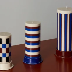 Kandelaar Column medium blauw