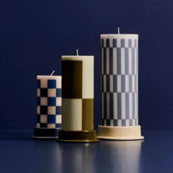 Kandelaar Column medium blauw