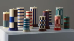 Kandelaar Column S warm rood