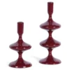 Kandelaar Kim M dark burgundy