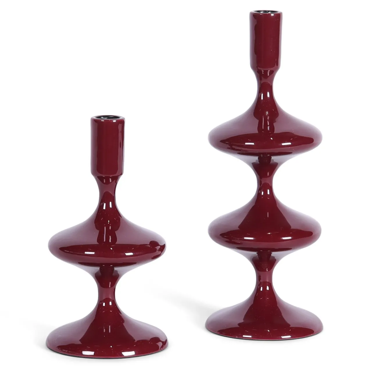 Kandelaar Kim M dark burgundy