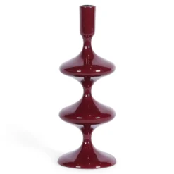 Kandelaar Kim M dark burgundy