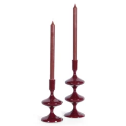 Kandelaar Kim S dark burgundy