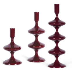 Kandelaar Kim S dark burgundy