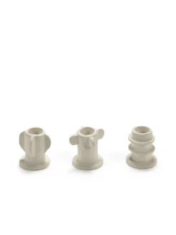 Kandelaar Molly 02 beige - set van 3