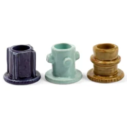 Kandelaar Molly 01 glazed - set van 3