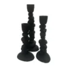 Kandelaar Nechi black - set van 3
