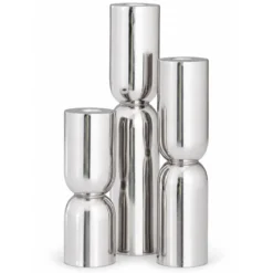 Kandelaar Stacy silver L