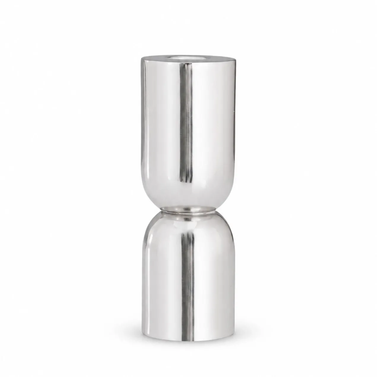 Kandelaar Stacy silver S