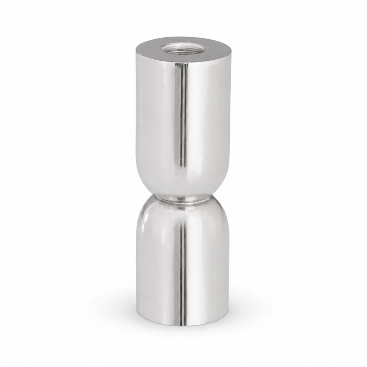 Kandelaar Stacy silver S