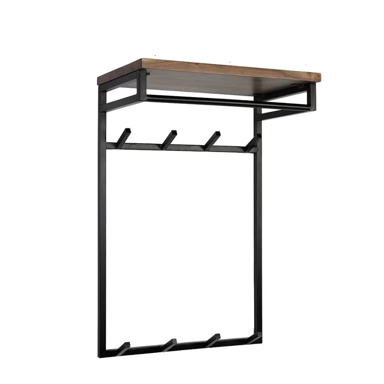 Kapstok ideal hoog bruin