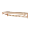 Kapstok Loek Naturel hout