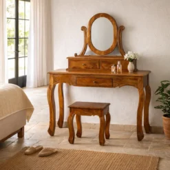 Kaptafel Flora met stoel