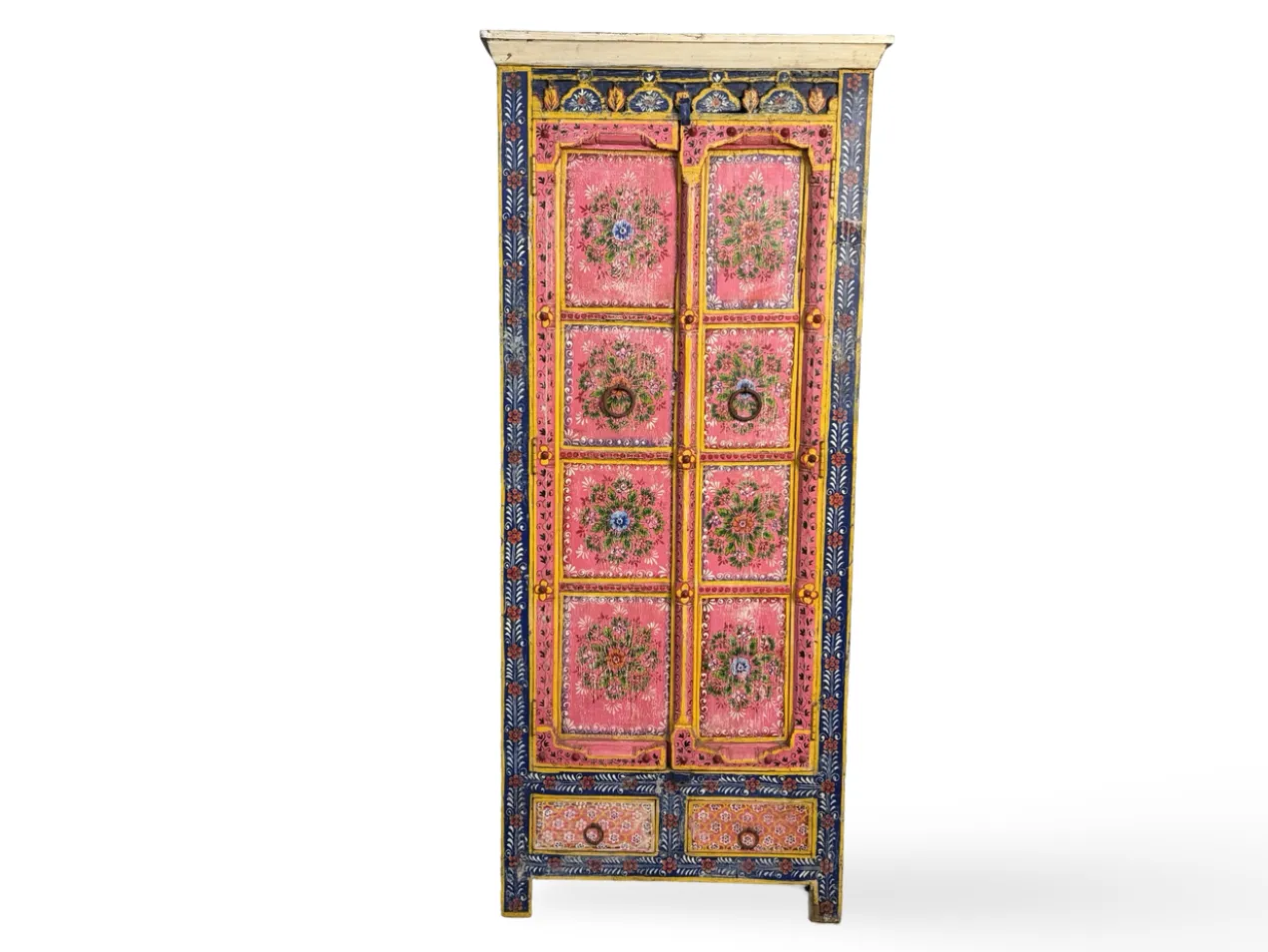 Kast 2 deur 2 la mixed color uniek