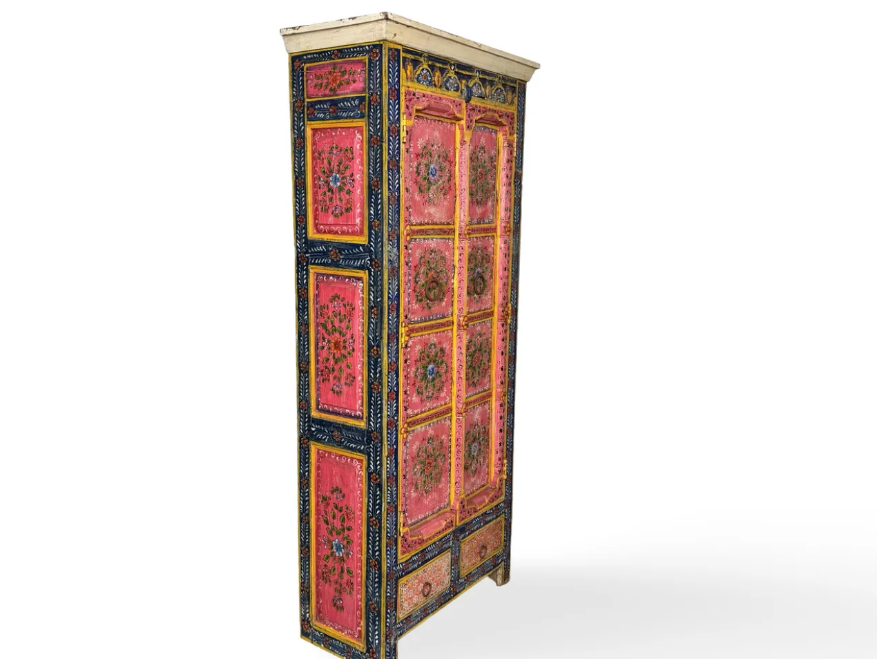 Kast 2 deur 2 la mixed color uniek