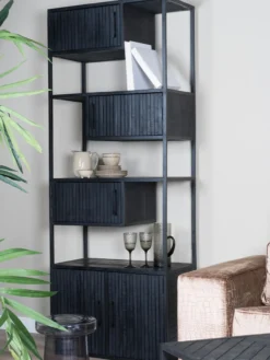 Kast Loek 210 x 80 cm - Bruin Mangohout