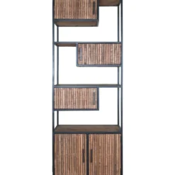 Kast Loek 210 x 80 cm - Bruin Mangohout